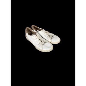 Preppy Leather Two Tone Tennis Shoe Naturalizer Morrison 8.5 W